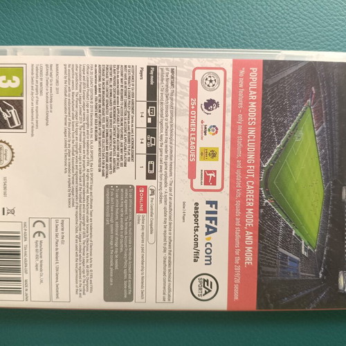 FIFA 20 Legacy Edition Nintendo Switch game like new, Eden Hazard cover