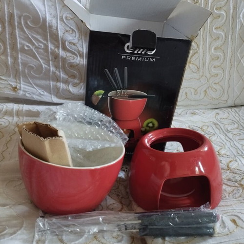 Cilio Premium Fondue Set new with packaging