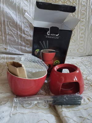 Cilio Premium Fondue Set new with packaging