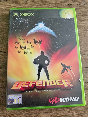 Defender For All Mankind Xbox game used, action adventure