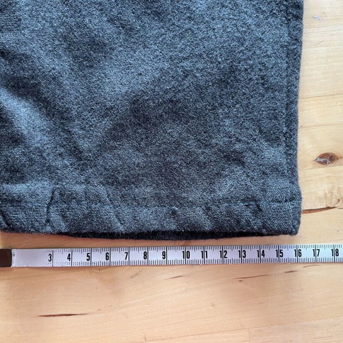 Wool high-waisted pants used, size XS