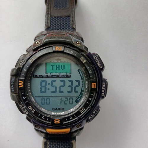 Casio ProTrek PRG-40 men's watch like new, black