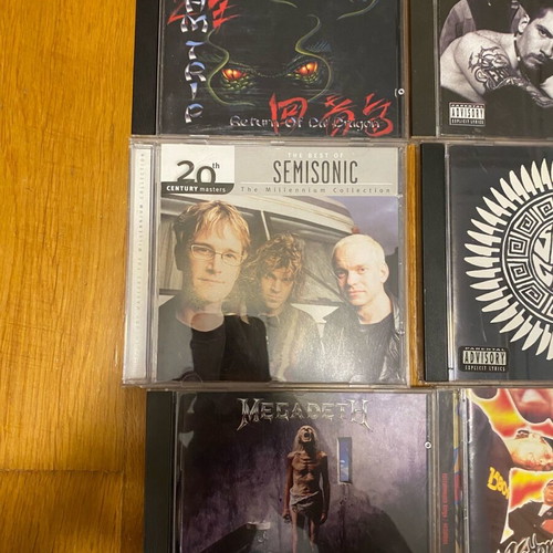 Nu Metal Rap Rock CDs used, collection of 16 items
