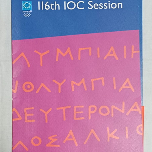 Set of 5 different envelopes Olympic Games Athens 2004 like new