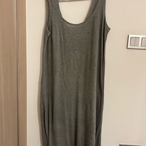Makó dress straight cut gray like new