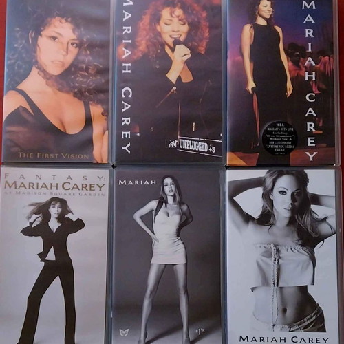 Mariah Carey The Complete VHS Collection VHS tapes like new