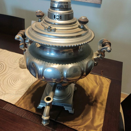 Samovar used, genuine Russian