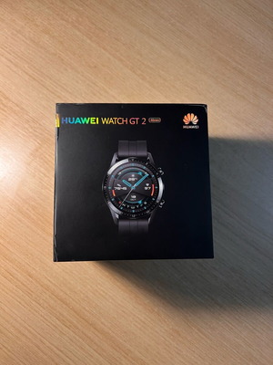 Huawei Watch GT 2 46 mm like new, black, AMOLED, GPS