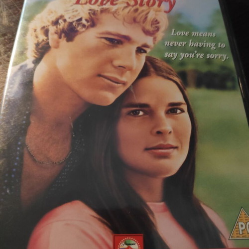 Love Story DVD used, drama romance movie with subtitles