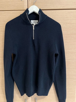 Half zip Marks & Spencer πουλόβερ small σαν καινούργιο, μπλε