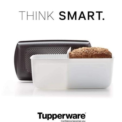 Smart Junior Tupperware Bread Box collectible color new