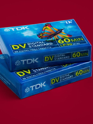 TDK Mini DV ψηφιακές βιντεοκασέτες καινούργιες, πακέτο 2 τεμαχίων