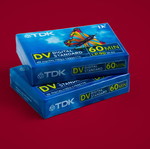 TDK Mini DV ψηφιακές βιντεοκασέτες καινούργιες, πακέτο 2 τεμαχίων