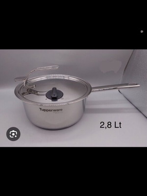 Tupperware Pure Chef Series saucepan 2.8L stainless steel new