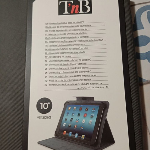 Universal 10" tablet case new, dark gray