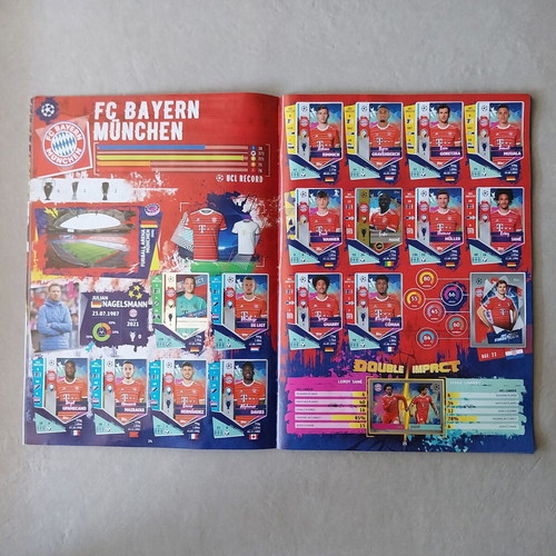 Topps UEFA Champions League 2022-23 Album like new, nearly complete