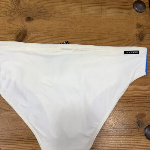 Rrd men's swim brief beige size L new with damaged elastic