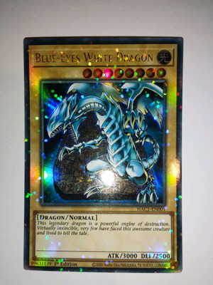Blue-Eyes White Dragon Yu-Gi-Oh! card like new