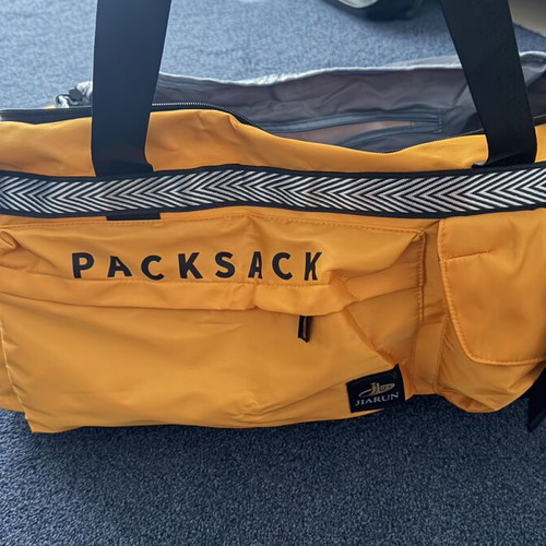 A.S. 98 travel duffel bag, yellow