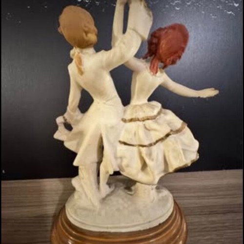 Decorative figurine couple dancers like new