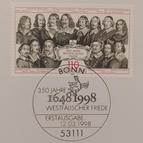 Germany 1998 First Day Cover Stamp Bonn