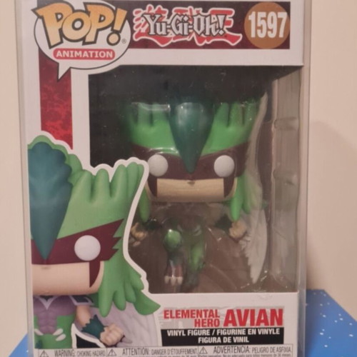 Funko Pop Animation Yu Gi Oh #1597 Elemental Hero Avian new