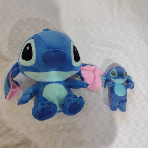 Stitch plush toys used, jumbo and small, Disney characters