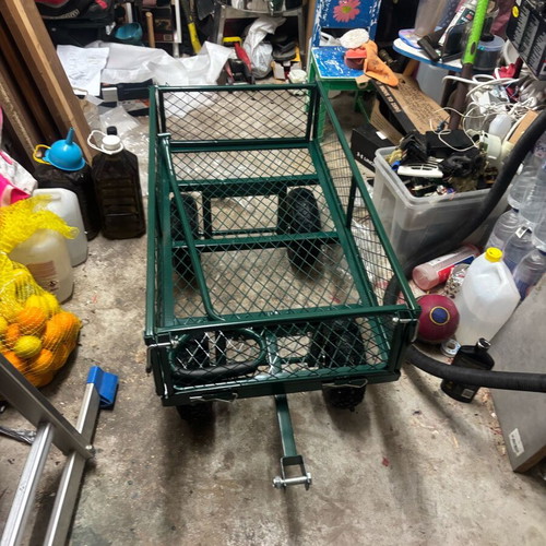 Heavy-Duty Cart Large with Big Wheels New