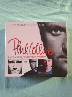 Phil Collins Face Value Both Sides Testify 3CDs καινούργιο