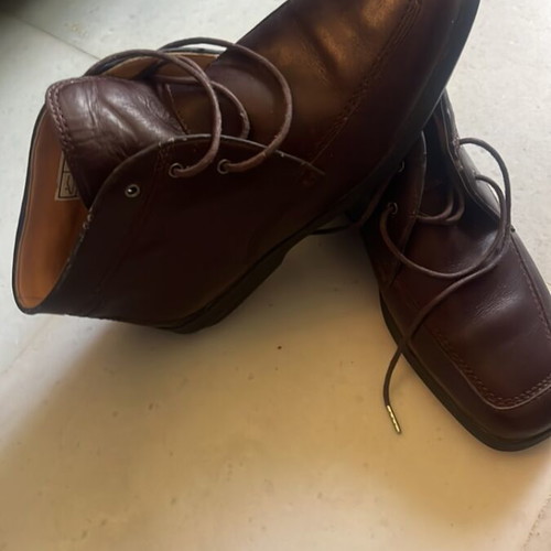 Μποτάκια Timberland δερμάτινα σαν καινούργια, καφέ, νούμερο 38