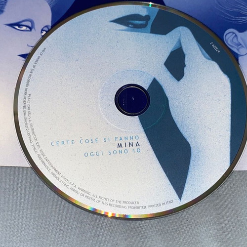 Mina Certe Cose Si Fanno Oggi Sono Io CD rare like new