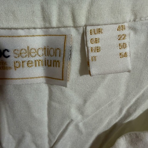 Dress white size 4XL like new, worn few times