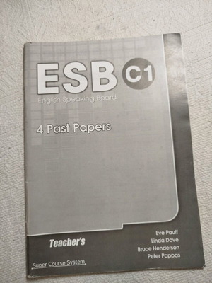 ESB C1 English Speaking Board 4 Past Papers in excellent condition
