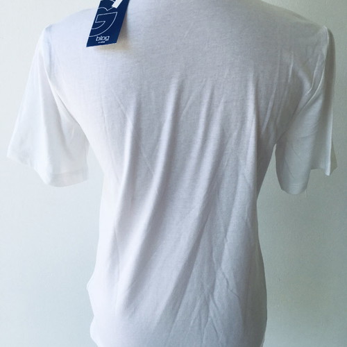 White t-shirt new, size S