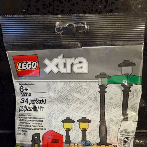Lego 40312 Xtra Street Lights Set new, Polybag 2018