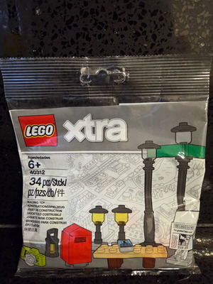 Lego 40312 Xtra Street Lights Set new, Polybag 2018