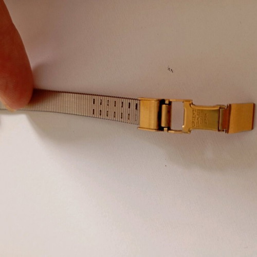 Orient vintage women's watch used, gold color, needs repair