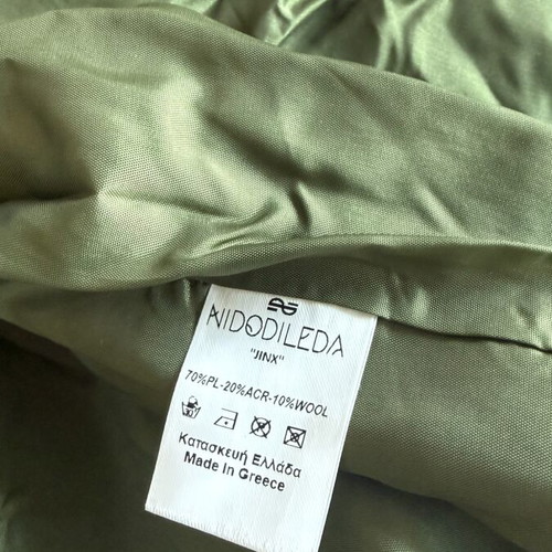 Nidodileda winter blazer unused, size M, black and green