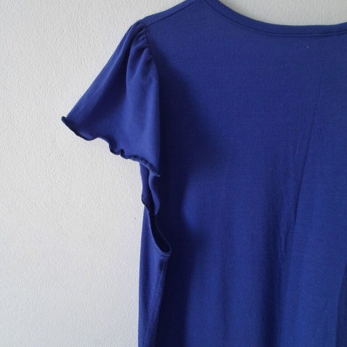 Lanes Homewear blue mini dress, size Large