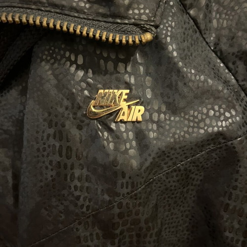 Nike Air Limited Jacket with Snake Print and Gold Details size S