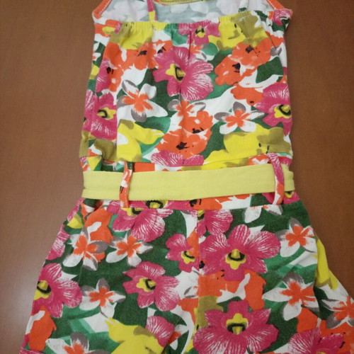 Ebita tropical one-piece shortsuit like new for ages 2-3