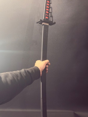 Zangetsu life size 3D printed σπαθί του Ichigo καινούργιο