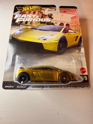 Hot Wheels Lamborghini Gallardo LP570-4 Superleggera new