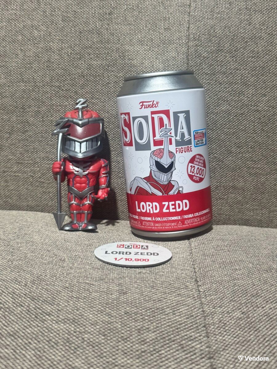 Power Rangers Lord Zedd Soda Pop σαν… - € 15,00 - Vendora.gr