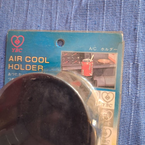 Vintage YBC Air Cool Holder car cup holder new, packaging worn