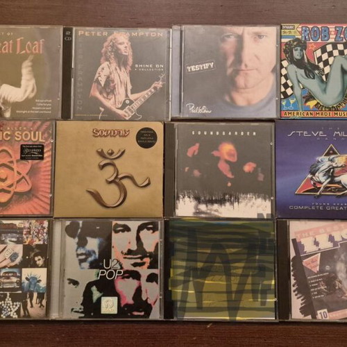 Rock Metal CDs like new from personal collection