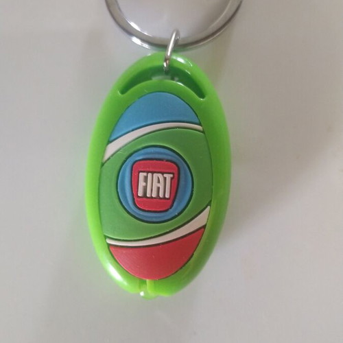 Fiat keychain new with lighted design
