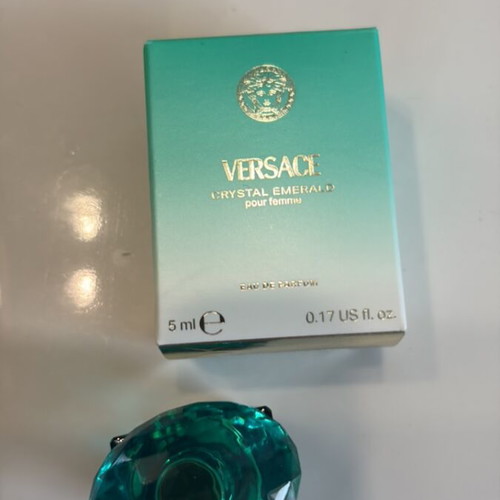 Versace Crystal Emerald Eau de Parfum mini perfume 5ml like new