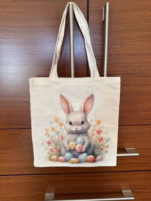 Easter bag new, fabric tote
