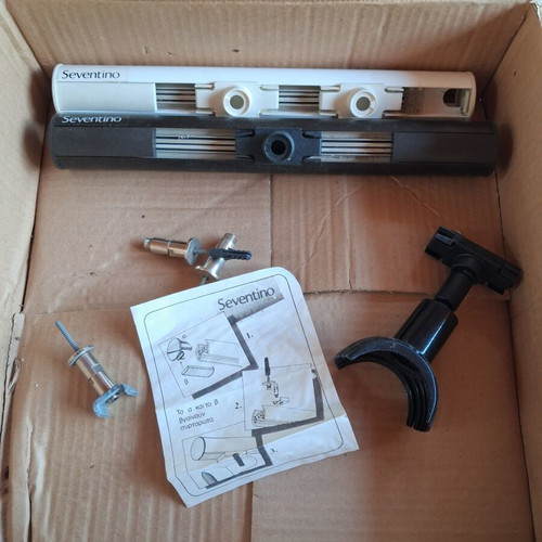 Vintage Lumiance Decorail 2 & Seventino Curtain Parts NOS New
